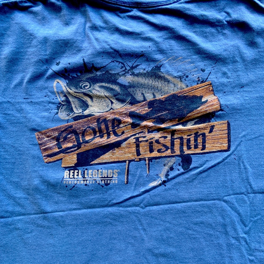 reel legends t-shirt
